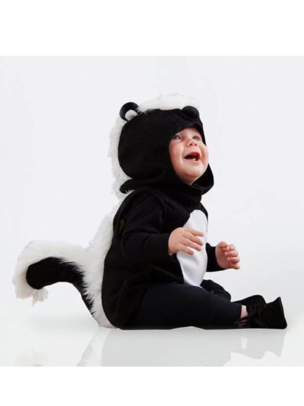 Pottery Barn Kids Baby Skunk Halloween Costume 0–6M – NEW WITH TAGS